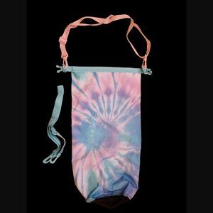 Mytagalongs Multicolor Tye Dye Dry Bag Beach Pool 21"x11" Vacation Bag NWOT